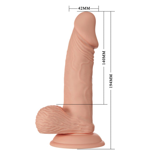 Bellissimo dildo Zebulon 7,6 "Flesh