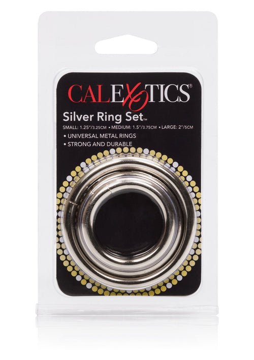 Anello in argento, set da 3 pezzi in argento