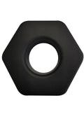 Anello a C morbido in silicone nero